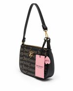 Bolsa Baguete Juicy Couture Monogram Heart Y2K