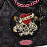 Bolsa Ed Hardy Love Kills Slowly Skull Y2K