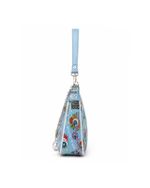 Bolsa Baguete Von Dutch Sky Blue Tattoo Y2K