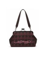 Bolsa Ed Hardy Tiger Crystal Frame Bag Y2K