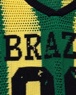 Blusa Crochê Brasil 00 Oversized
