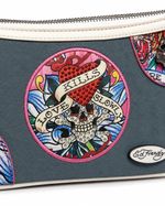Bolsa Ed Hardy Love Kills Slowly Shoulder Bag