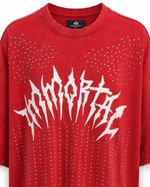 Camiseta Rock Studded Destroyed