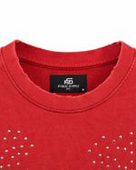 Camiseta Rock Studded Destroyed