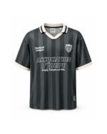 Camiseta Jersey Football Vintage Cinza
