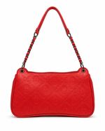 Bolsa Ed Hardy Red Skull Embossed Shoulder Bag