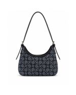 Bolsa Guess Monogram Shoulder Bag Preta