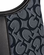 Bolsa Guess Monogram Shoulder Bag Preta