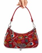 Bolsa Von Dutch Tattoo Vermelha