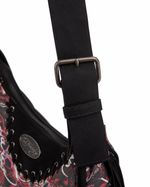 Bolsa Ed Hardy Fringe Skull Hobo Red