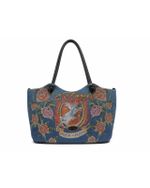 Bolsa Ed Hardy Dead or Alive Tote Blue