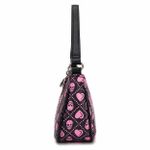 Bolsa Ed Hardy Pink Skull Mini Shoulder