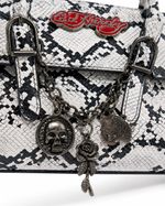 Bolsa Ed Hardy Snake Satchel