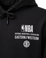 Moletom Canguru NBA Eastern // Western Preto