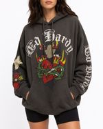 Moletom Hoodie Tattoo Y2K Oversized