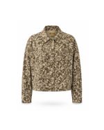 Jaqueta Jeans Democracy Floral Camuflada