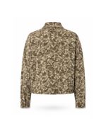 Jaqueta Jeans Democracy Floral Camuflada