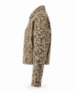 Jaqueta Jeans Democracy Floral Camuflada