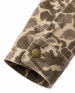 Jaqueta Jeans Democracy Floral Camuflada