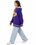Tricô Los Angeles Lakers com Capuz
