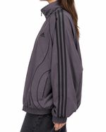 Jaqueta Adidas 3-Stripes Track Jacket Cinza Chumbo