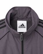Jaqueta Adidas 3-Stripes Track Jacket Cinza Chumbo