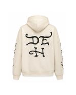 Moletom Ed Hardy Tiger Tattoo Off White com Capuz