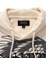Moletom Ed Hardy Tiger Tattoo Off White com Capuz