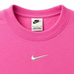 Moletom Cropped Nike Essential Rosa