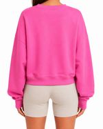 Moletom Cropped Nike Essential Rosa