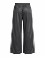 Calça Adidas Firebird Wide Leg Cinza Grafite