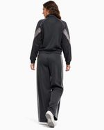 Casaco Adidas Track Jacket Premium Preto e Cinza