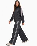 Casaco Adidas Track Jacket Premium Preto e Cinza