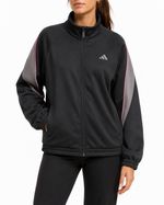 Casaco Adidas Track Jacket Premium Preto e Cinza