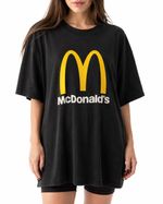 Camiseta McDonald’s Logo Vintage Oversized