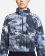 Moletom Nike Tie-Dye Blue Half Zip