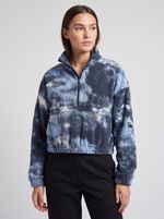 Moletom Nike Tie-Dye Blue Half Zip