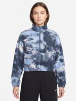 Moletom Nike Tie-Dye Blue Half Zip