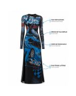 Vestido Longo Speed Demon