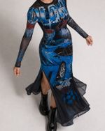 Vestido Longo Speed Demon
