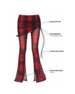 Calça Xadrez Racing