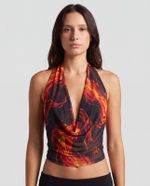 Top Flames Drape