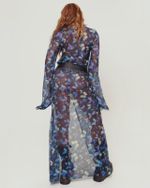 VESTIDO LONGO ACID BUTTERFLY