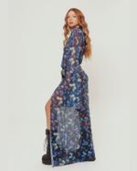 VESTIDO LONGO ACID BUTTERFLY
