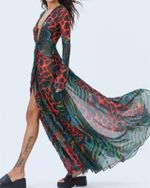 VESTIDO LONGO TRIBAL VENOM