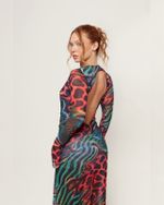 VESTIDO LONGO TRIBAL VENOM