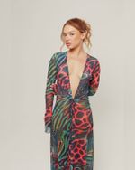 VESTIDO LONGO TRIBAL VENOM