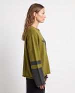 Tricot Oversized Star Olive