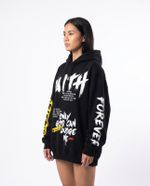 Moletom Oversized Faith Graffiti Black