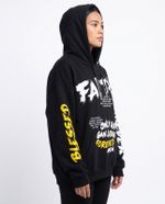 Moletom Oversized Faith Graffiti Black